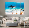 Beautiful Tiger Shark Canvas Print