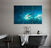 Shark in the Ocean Canvas Print