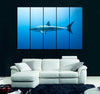 Big White Shark Canvas Print