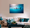 Big Mako Shark Canvas Print