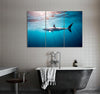 Big Mako Shark Canvas Print