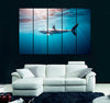 Big Mako Shark Canvas Print