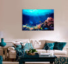 Underwater Coral Reef Canvas Print