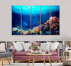 Underwater Coral Reef Canvas Print