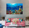 Coral Reef Landscape Canvas Print