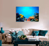 Coral Reef Scene Canvas Print