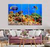 Coral Colont on Reef Canvas Print