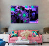 Purple Coral Canvas Print