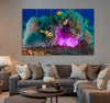 Beautiful Purple Coral Canvas Print