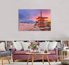 Fuji & Sakura Canvas Print