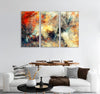 Artistic Splashes Canvas Print