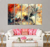 Artistic Splashes Canvas Print